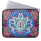 Splendorous Zen Lotus Laptopschutzhülle (Vorderseite)