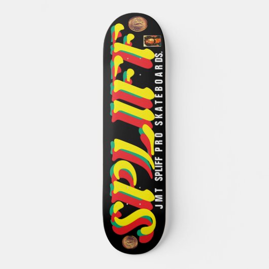 SPLIFF. JMT 8 1/4" Skateboarddecke Skateboard (Vorderseite)