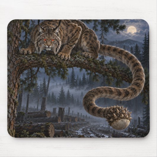 Splinter Cat Kryptid-Mauspad - Paranormal Mousepad (Vorne)