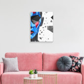 Splinters I – Fragmented Identity Art Leinwanddruck (Insitu (Wohnzimmer))