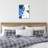 Splinters II – Fragmentierte Identität Kunst Leinwanddruck (Insitu (Schlafzimmer))