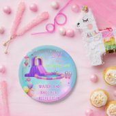 Splish Splash Adventure Zone Thema Pappteller (Party)