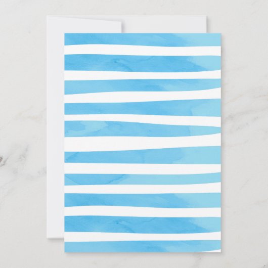 Splish Splash Birthday Bash Boy Pool Party Einladung (Rückseite)