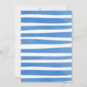 Splish Splash Birthday Bash Boy Pool Party Einladung (Rückseite)