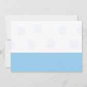 Splish Splash Duck Baby Shower Einladung 12x18 (Rückseite)