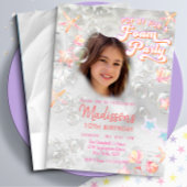 Splish Splash FOAM Party Geburtstag Einladung