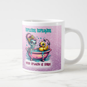 Splish Splash Funny Skeletts Mama Jumbo-Tasse