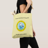Splish Splash funny summer Seagull vacation Tasche (Von Nahem)