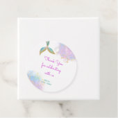 Splish splash Geburtstag der Meerjungfrau vielen D Geschenkanhänger (Beispiel)