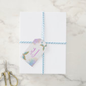 Splish splash Geburtstagsjause Geschenkanhänger (Mit Garn)