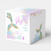 Splish splash Geburtstagsjause Geschenkschachtel (Rückseite)