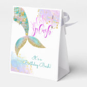 Splish splash Geburtstagsjause Geschenkschachtel (Rückseite)