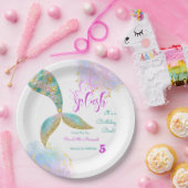 Splish splash Geburtstagsjause Pappteller (Party)