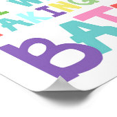 Splish Splash ich nahm ein Bad. Poster (Ecke)