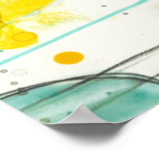 Splish Splash II Poster (Ecke)