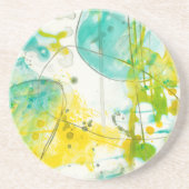 Splish Splash II Sandstein Untersetzer (Vorne)