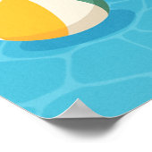 Splish Splash ist ein Baby Bash Baby Shower Willko Poster (Ecke)