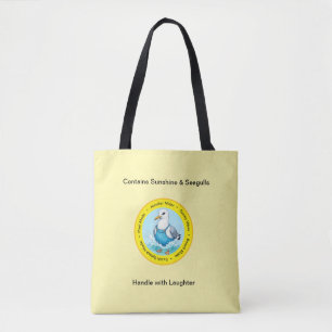 Splish Splash lustiger Sommer Möwe Urlaub Tasche