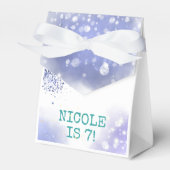 Splish splash magische Meerjungfrau Geburtstagsbas Geschenkschachtel (Vorderseite)