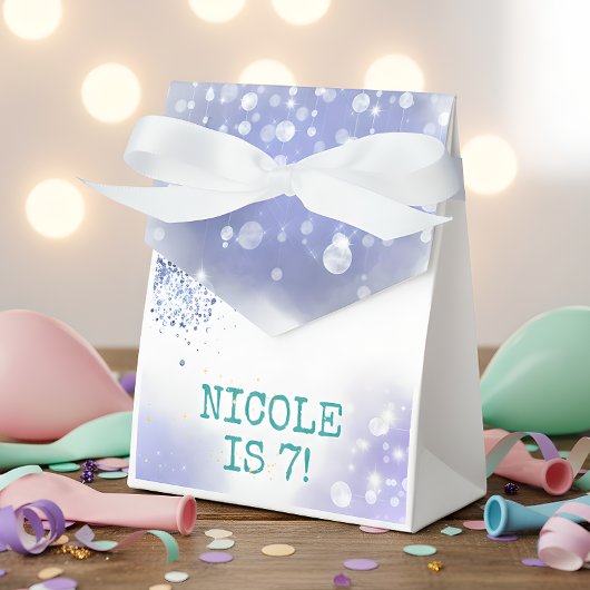 Splish splash magische Meerjungfrau Geburtstagsbas Geschenkschachtel