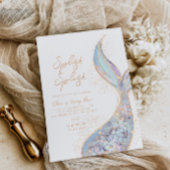 Splish Splash Mermaid Birthday Einladung