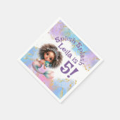 Splish Splash Mermaid Party Napkins Serviette (Ecke)