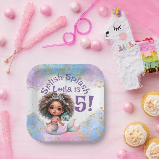 Splish Splash Mermaid Party Paper Teller (Party)