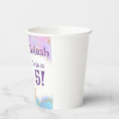 Splish Splash Mermaid Party Pappbecher (Links)