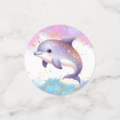 Splish Splash Mermaid Schlichtes Party Table Confe Konfetti (Klein Vorderseite)