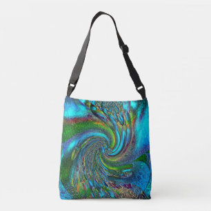 "Splish Splash" Multiprint Cross Body Tasche