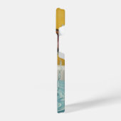 Splish Splash Niedliche lustige Poster mit Zitaten iPhone Hülle (Linke Seite)