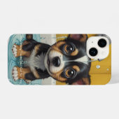 Splish Splash Niedliche lustige Poster mit Zitaten iPhone Hülle (Rückseite (Horizontal))