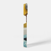 Splish Splash Niedliche lustige Poster mit Zitaten iPhone Hülle (Rechte Seite)