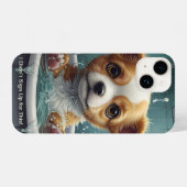 Splish Splash Niedliche lustige Poster mit Zitaten iPhone Hülle (Rückseite (Horizontal))