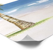 Splish Splash Ocean Baby Shower Welcome Poster (Ecke)