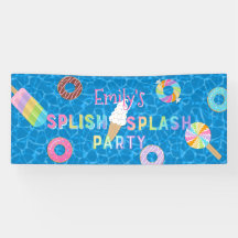 Splish Splash Party l Pool Geburtstag l Desserts