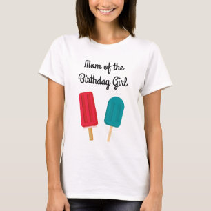 Splish Splash Pool Geburtstagsparty Mama T - Shirt