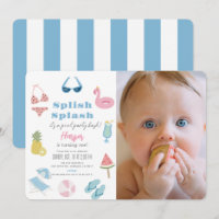 Splish Splash Pool Party Girl Foto 1 Geburtstag