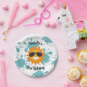 Splish Splash Pool Party Personalisierte Teller (Party)