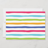 Splish Splash Pool zum Geburtstag Einladung (Rückseite)