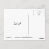 Splish Splash Postkarte (Rückseite)