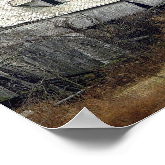 Split Barn Poster (Ecke)
