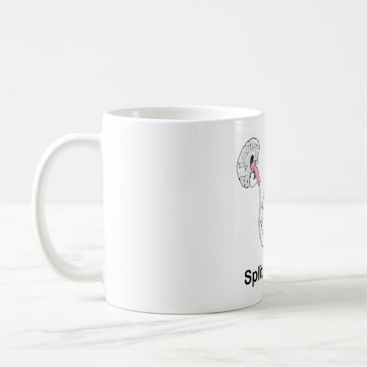 Split Brain Kaffeetasse (Links)