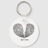 Split Brain Schlüsselanhänger (Vorderseite)