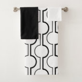 Split Circles Bath Handtuch Set (Insitu)