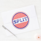 Split City Pride Emblem – Croatian Identity Runder Aufkleber (Umschlag)