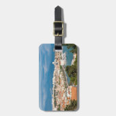 Split City Seafront aerial view, Dalmatien, Kroati Gepäckanhänger (Vorderseite vertikal)