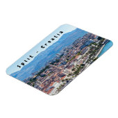 Split City Seafront aerial view, Dalmatien, Kroati Magnet (Linke Seite)