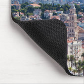 Split City Seafront aerial view, Dalmatien, Kroati Mousepad (Ecke)