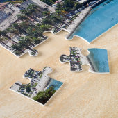 Split City Seafront aerial view, Dalmatien, Kroati Puzzle (Seite)